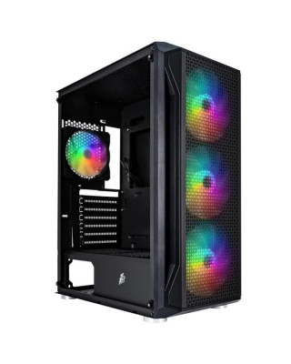 Корпус 1stPlayer X5-BK-4F1-PS-750FK-EU