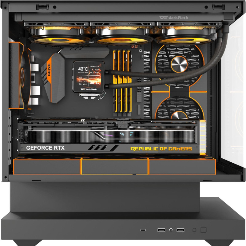 Корпус DARK FLASH F1 BLACK