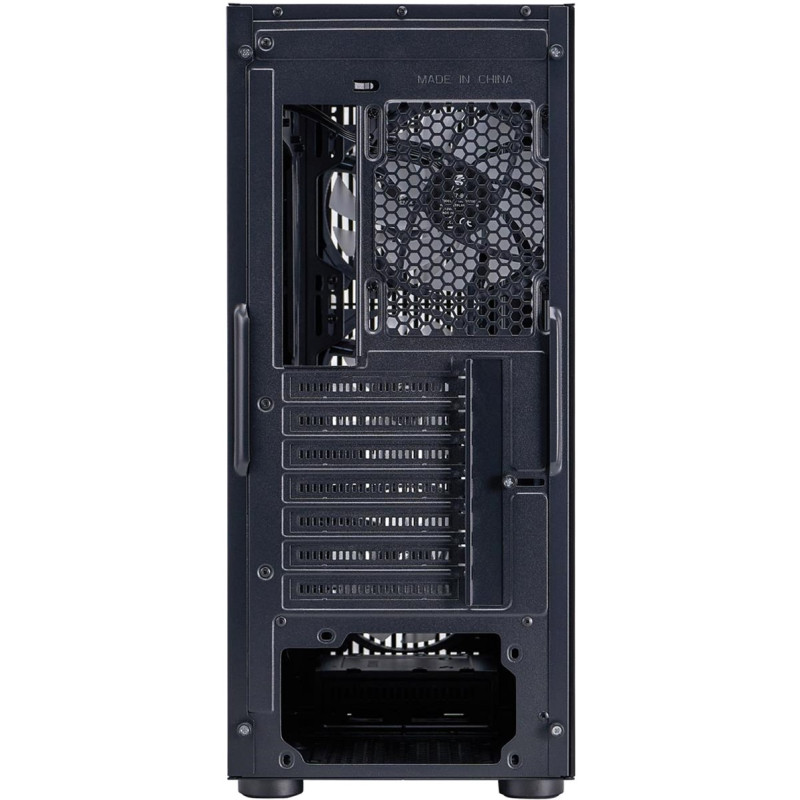 Корпус 1stPlayer H6-BK-4F7 Black (H6-BK-4F7)