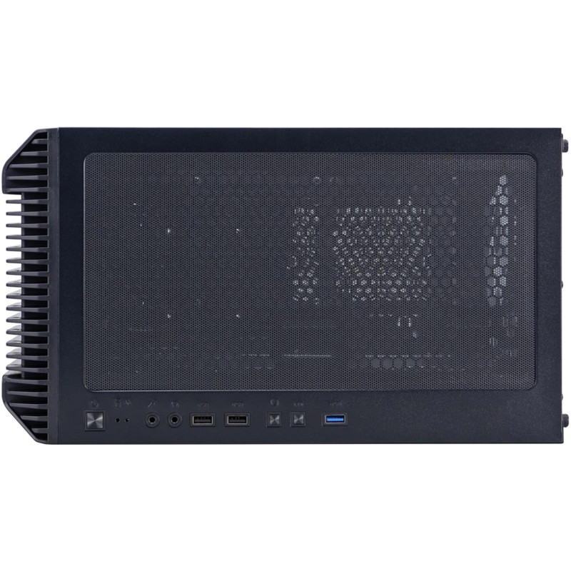 Корпус 1stPlayer H6-BK-4F7 Black (H6-BK-4F7)