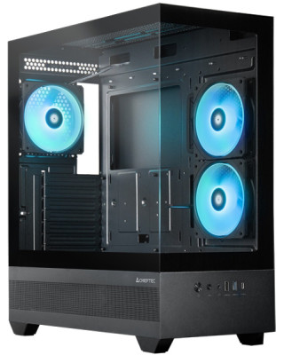 Корпус Chieftec VISTA GT-01B-OP Black