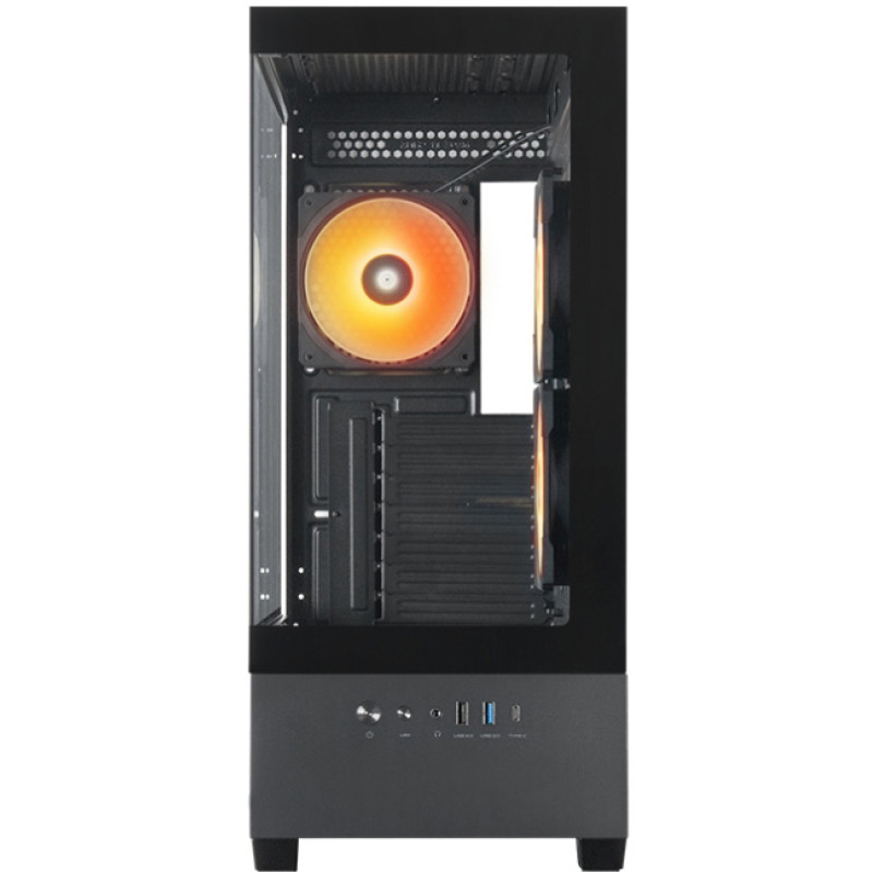 Корпус Chieftec VISTA GT-01B-OP Black