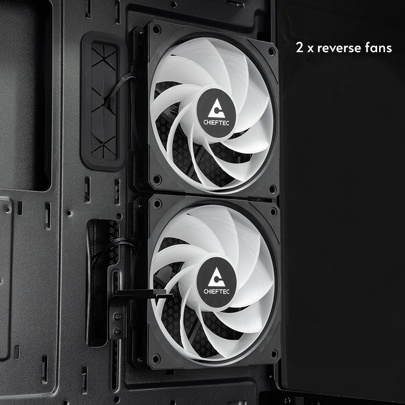 Корпус Chieftec VISTA GT-01B-OP Black