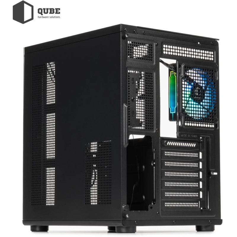 Корпус QUBE AQUARIUM ARGB Black (AQUARIUM_GBNU3)