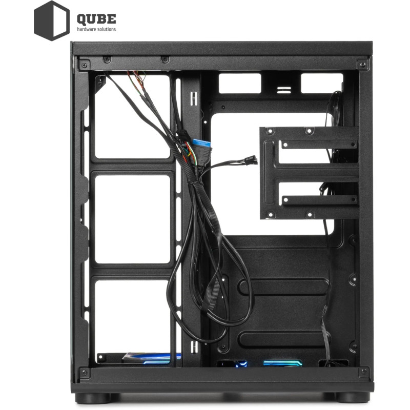Корпус QUBE AQUARIUM ARGB Black (AQUARIUM_GBNU3)