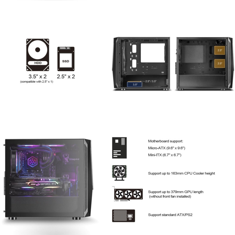 Корпус SilverStone Fara FAV1MB-PRO (SST-FAV1MB-PRO)