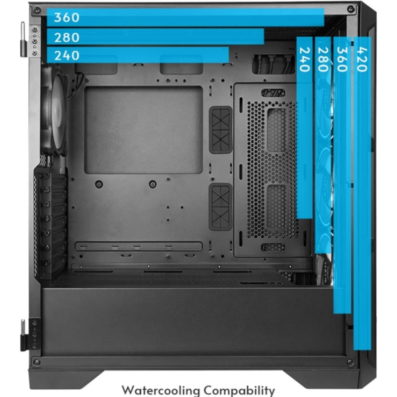 Корпус Chieftec APEX LUMO GA-01B-L-OP