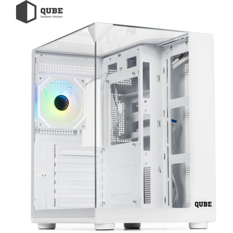 Корпус QUBE AQUARIUM ARGB WHITE (AQUARIUM_GWNU3)