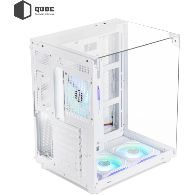 Корпус QUBE AQUARIUM ARGB WHITE (AQUARIUM_GWNU3)