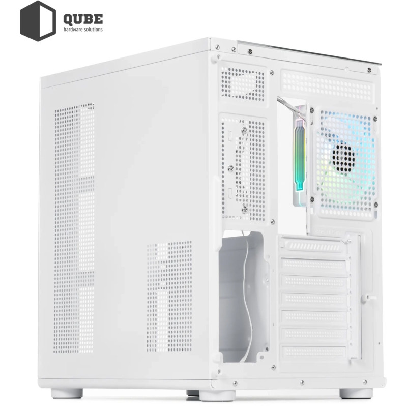 Корпус QUBE AQUARIUM ARGB WHITE (AQUARIUM_GWNU3)