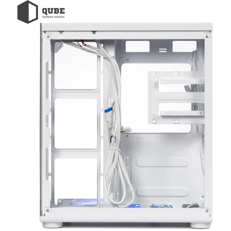 Корпус QUBE AQUARIUM ARGB WHITE (AQUARIUM_GWNU3)