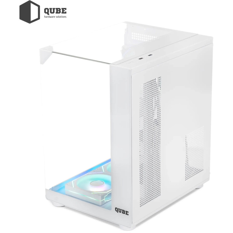Корпус QUBE AQUARIUM ARGB WHITE (AQUARIUM_GWNU3)