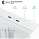 Корпус QUBE AQUARIUM ARGB WHITE (AQUARIUM_GWNU3)