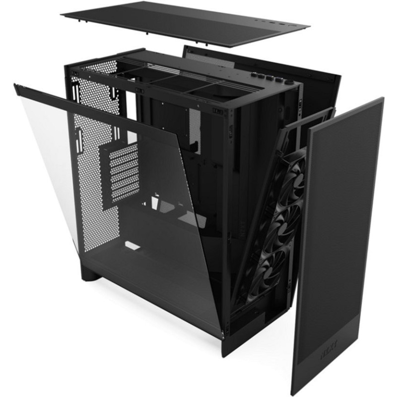 Корпус NZXT H7 Flow All Black (CM-H72FB-01)