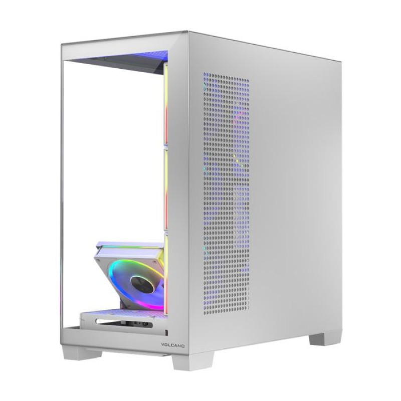 Корпус Modecom VOLCANO STELLAR ARGB MIDI WHITE (AT-STELLAR-5F-ARGB-20)