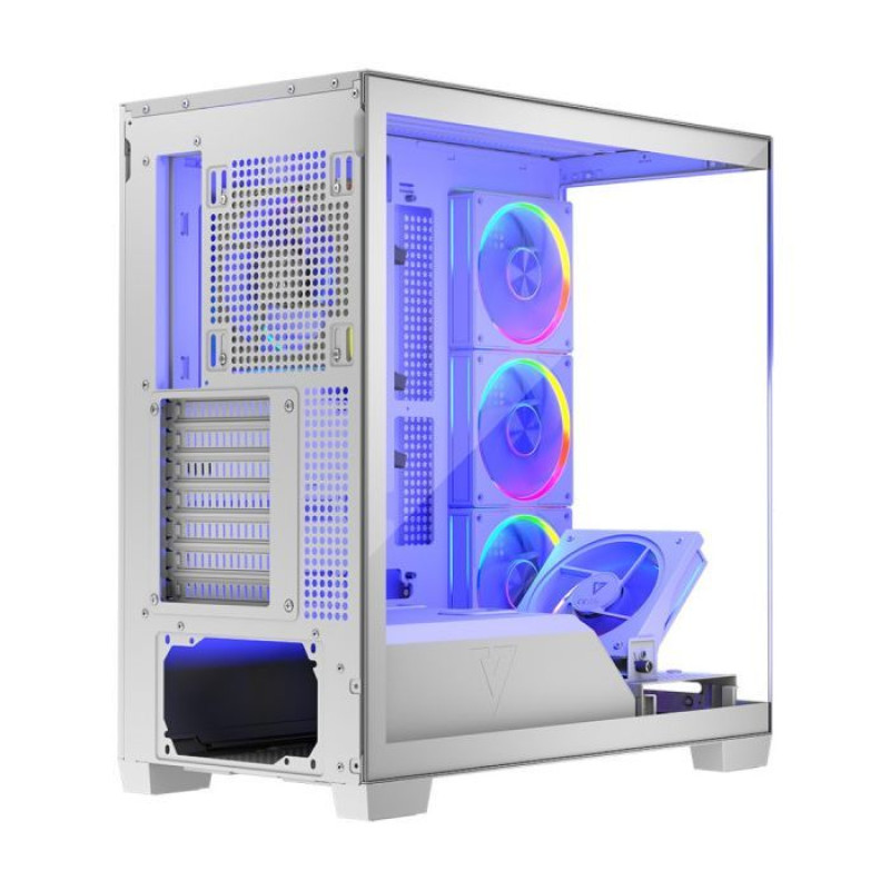 Корпус Modecom VOLCANO STELLAR ARGB MIDI WHITE (AT-STELLAR-5F-ARGB-20)