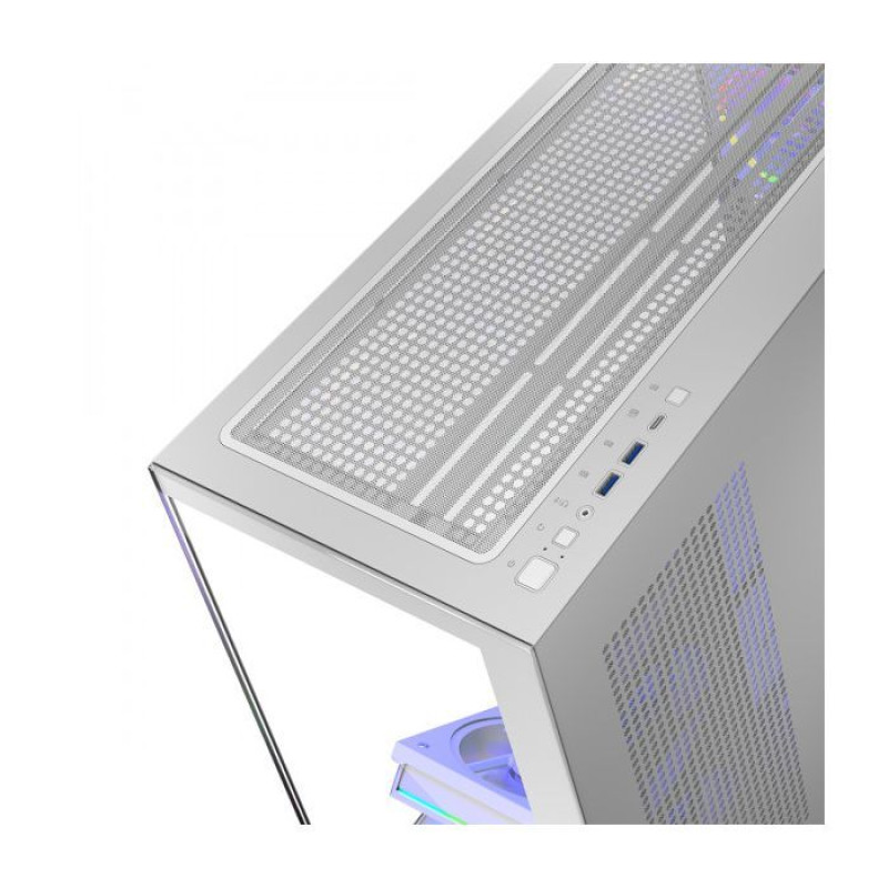 Корпус Modecom VOLCANO STELLAR ARGB MIDI WHITE (AT-STELLAR-5F-ARGB-20)