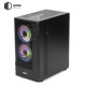 Корпус QUBE GEON ARGB Black (GEON_GBNU3)