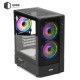Корпус QUBE GEON ARGB Black (GEON_GBNU3)