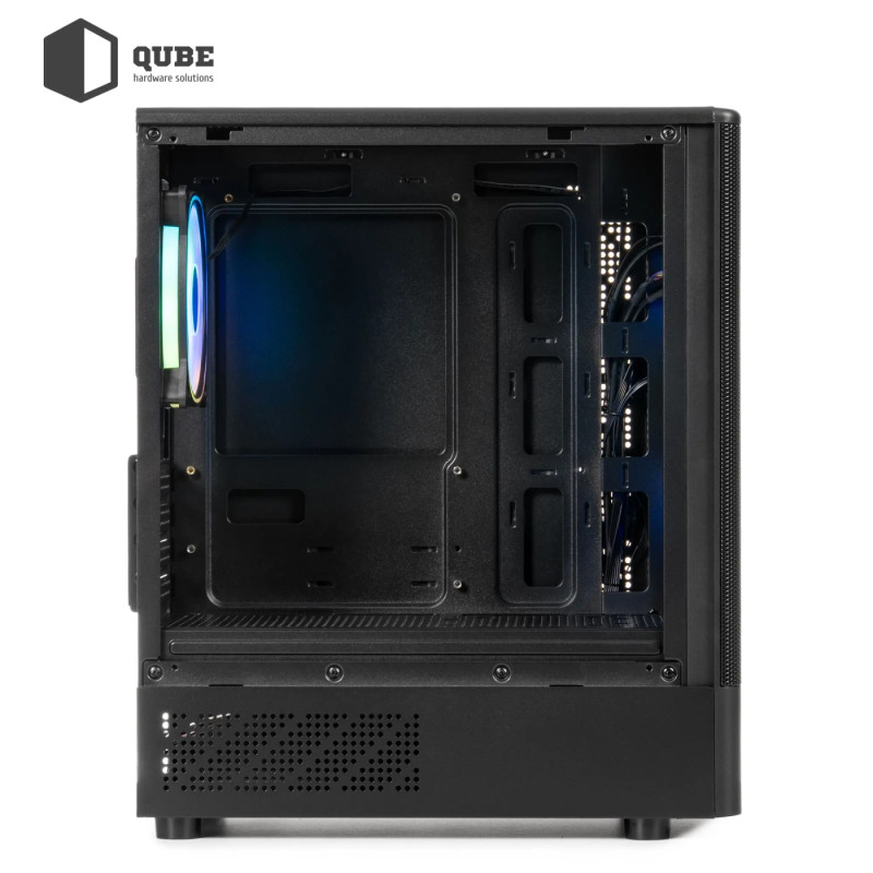 Корпус QUBE GEON ARGB Black (GEON_GBNU3)