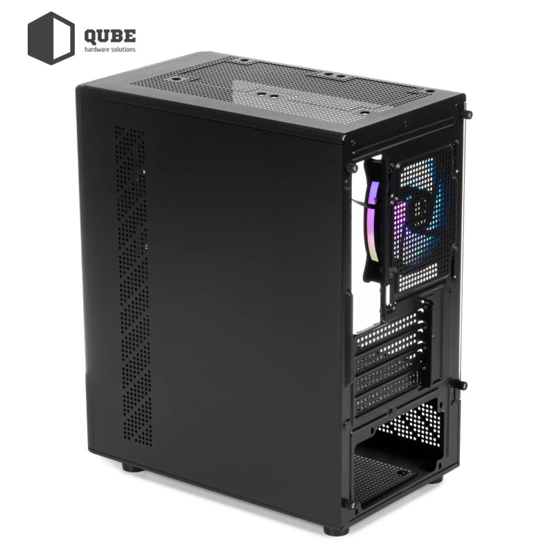 Корпус QUBE GEON ARGB Black (GEON_GBNU3)