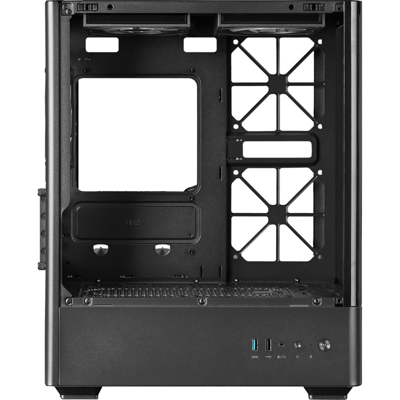 Корпус Prologix Lumi GM-01AB Glass Black