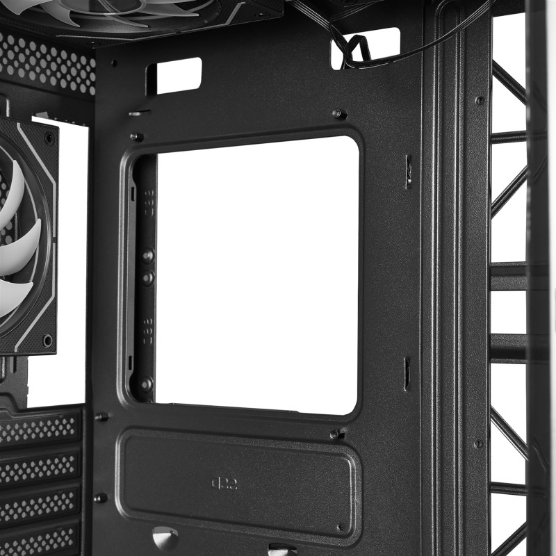 Корпус Prologix Lumi GM-01AB Glass Black