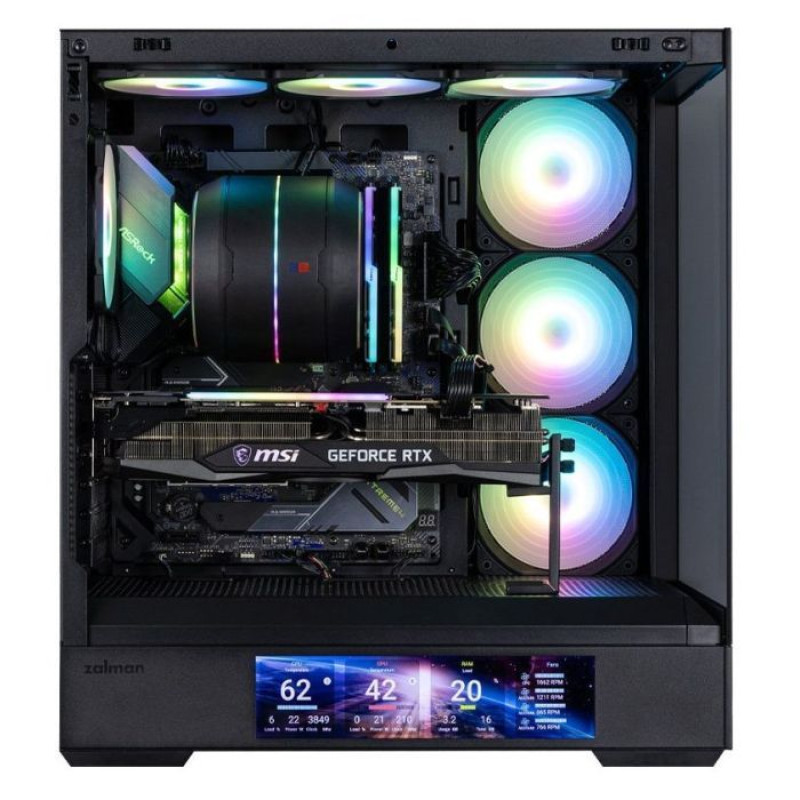 Корпус Zalman P40 DS BLACK (P40DSBLACK)