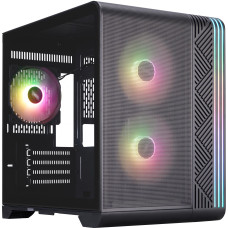 Корпус 1stPlayer VT5-BK-3F7 Black