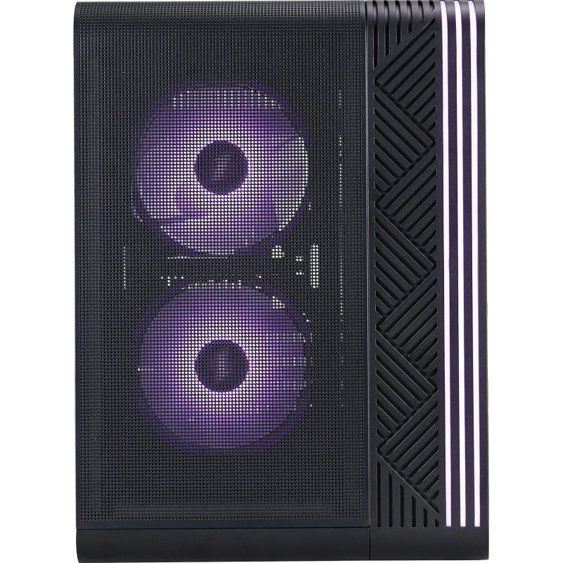 Корпус 1stPlayer VT5-BK-3F7 Black