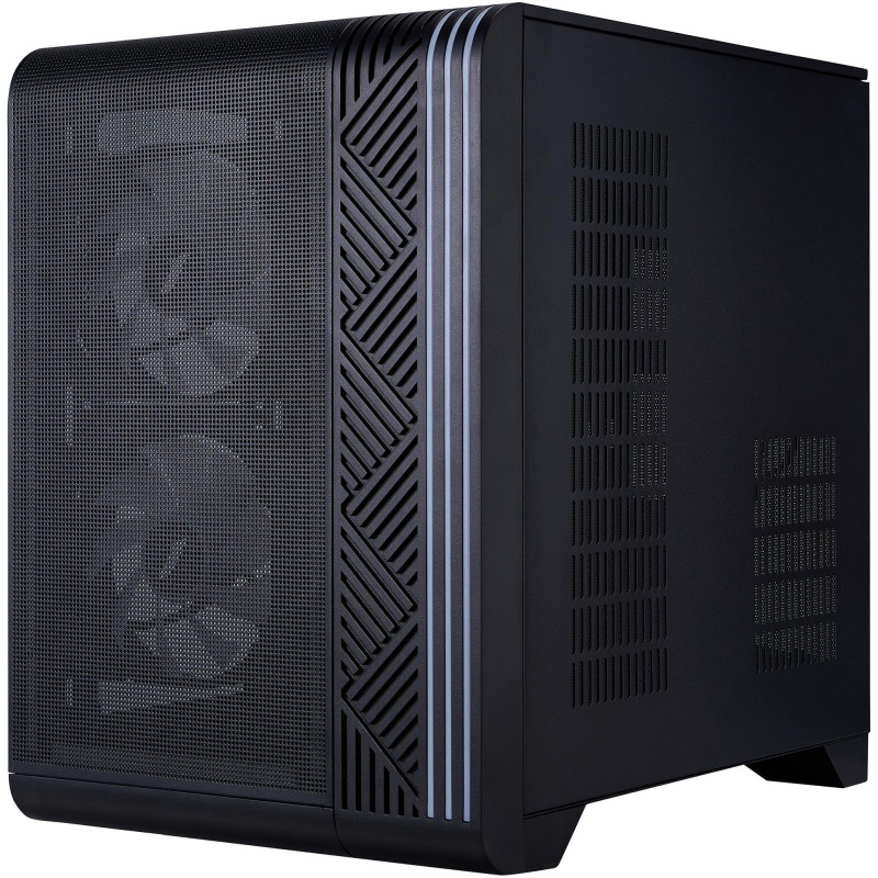 Корпус 1stPlayer VT5-BK-3F7 Black