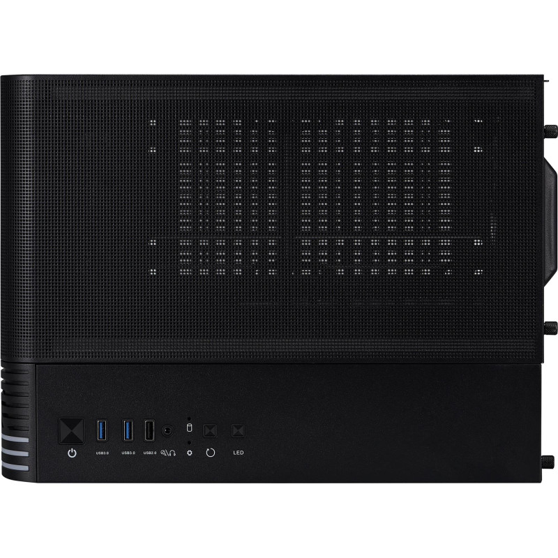 Корпус 1stPlayer VT5-BK-3F7 Black