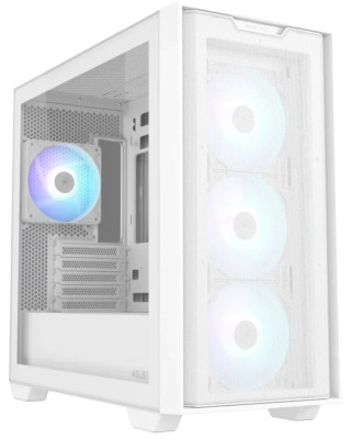 Корпус ASUS A21 PLUS TG ARGB WHITE (90DC00H3-B19010)