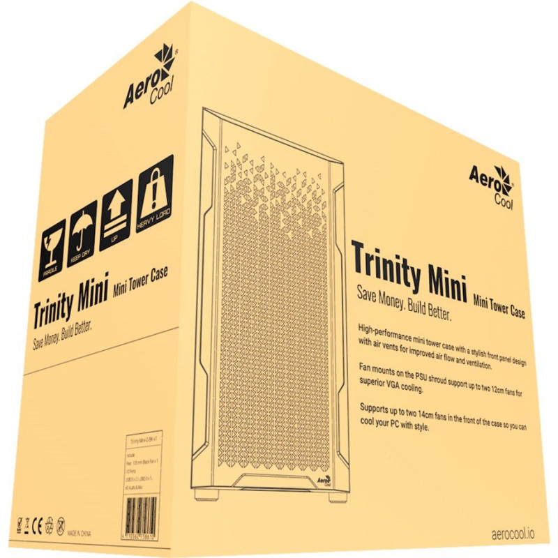 Корпус AeroCool Trinity Mini-G-BK-v2 (ACCS-PV32033.11)
