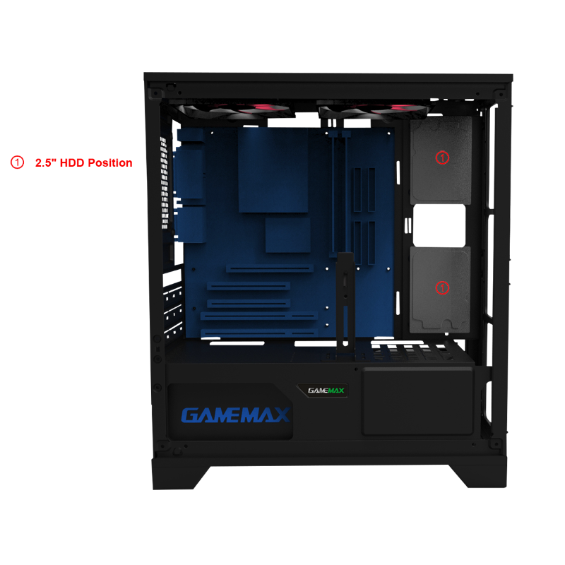 Корпус Gamemax H602-BK