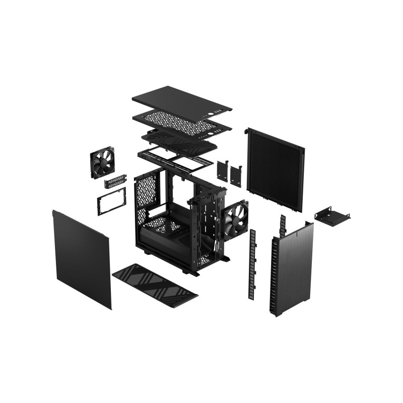 Корпус Fractal Design Define 7 Nano Black Solid (FD-C-DEF7N-01)