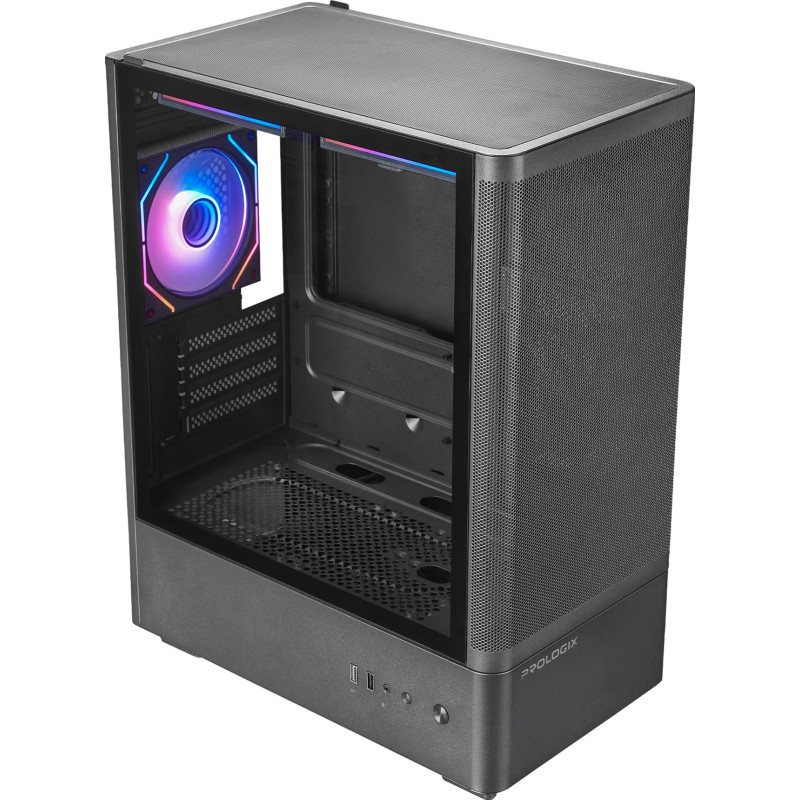 Корпус Prologix Lumi GM-01MAB Mesh Black