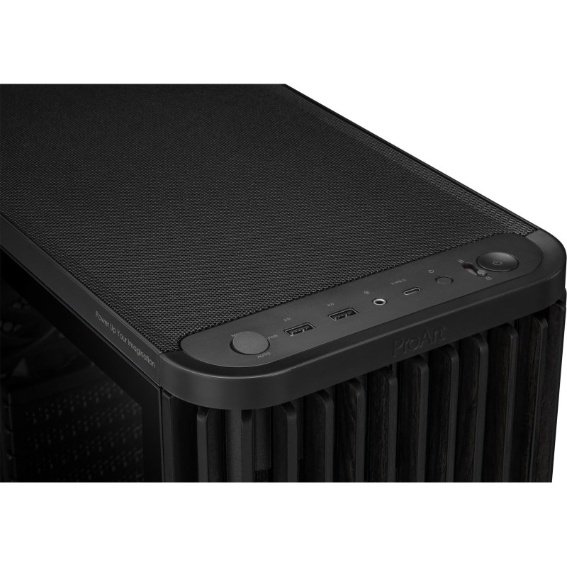 Корпус ASUS PA401 PROART WOOD TG PWM BLACK (90DC00M0-B39000)