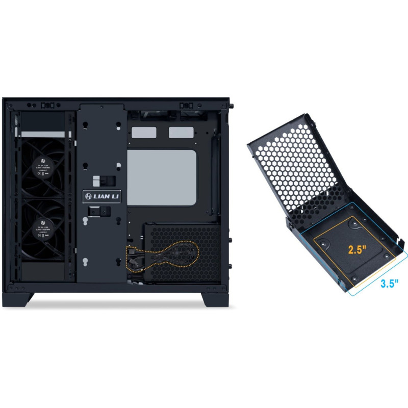 Корпус Lian Li O11 Dynamic Mini V2 Flow Black (G99.O11DMIV2FX.00)