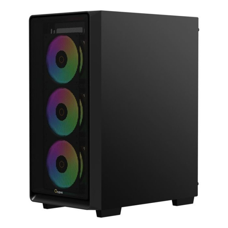 Корпус OCYPUS GAMMA C60 BK ARGB (GAMMA-C60-BKG400XX-GL)