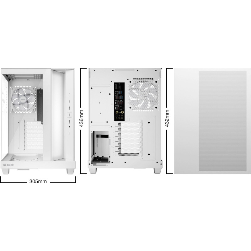 Корпус be quiet! Light Base 500 LX White (BGW86) 