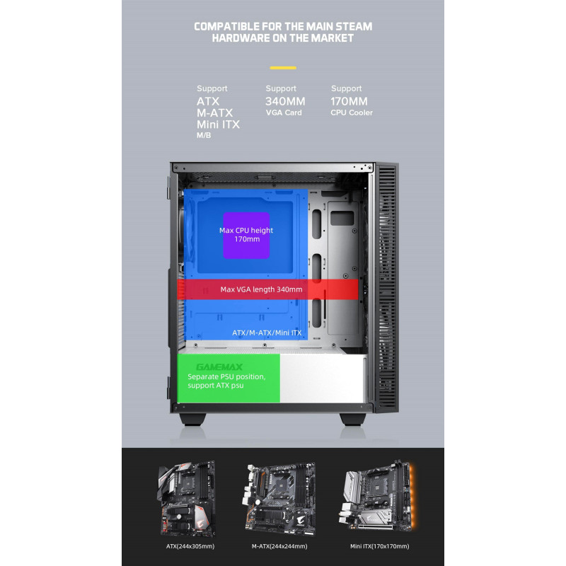 Корпус Gamemax Aero