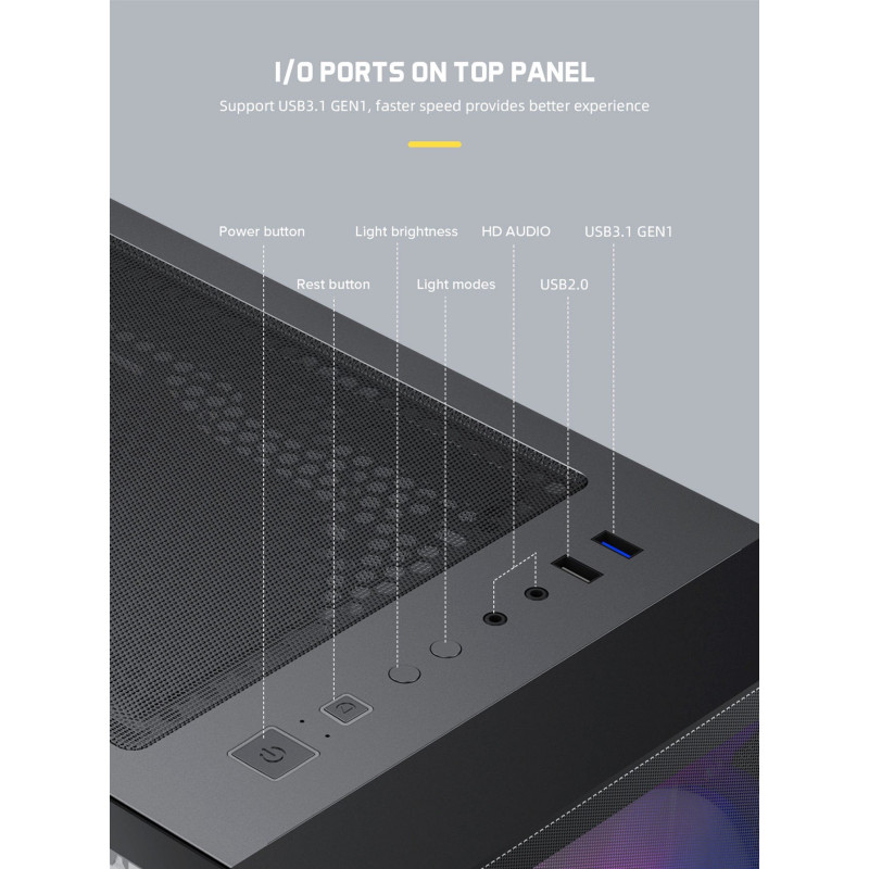 Корпус Gamemax Aero