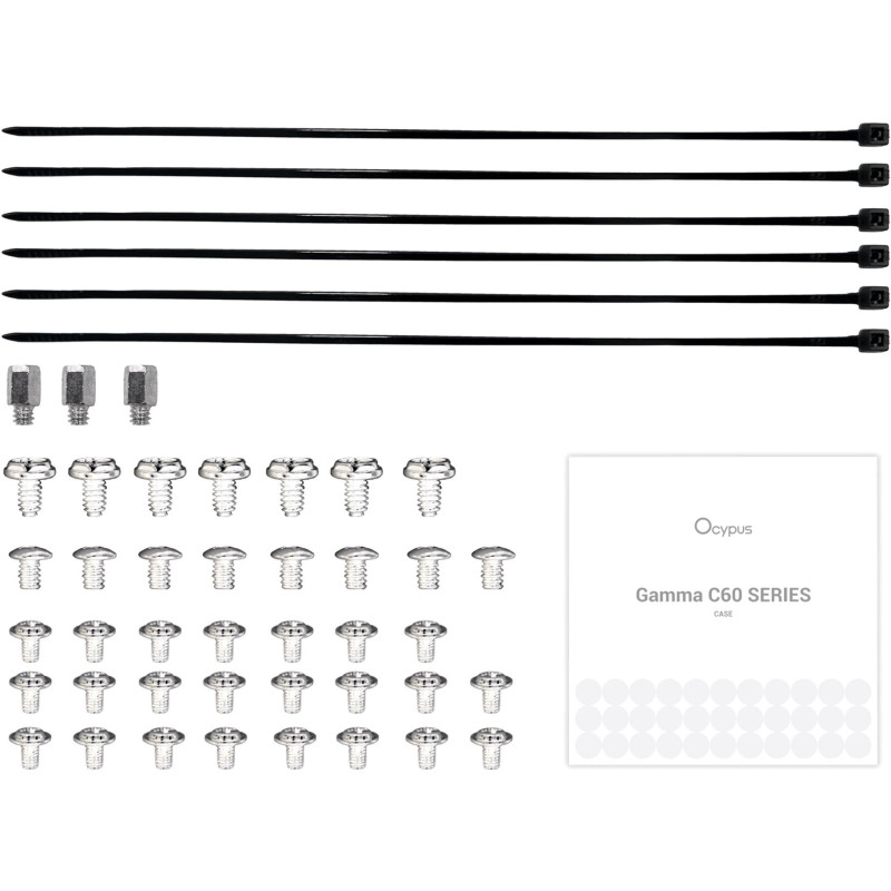 Корпус OCYPUS GAMMA C60 WH (GAMMA-C60-WHG000XX-GL)