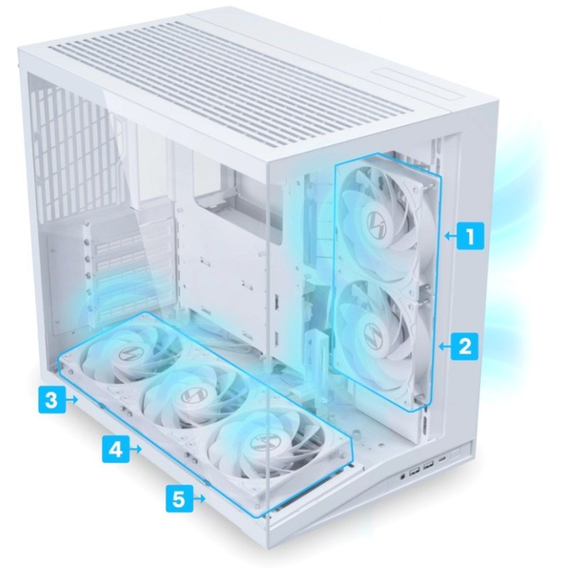 Корпус Lian Li O11 Dynamic Mini V2 White (G99.O11DMIV2W.00)