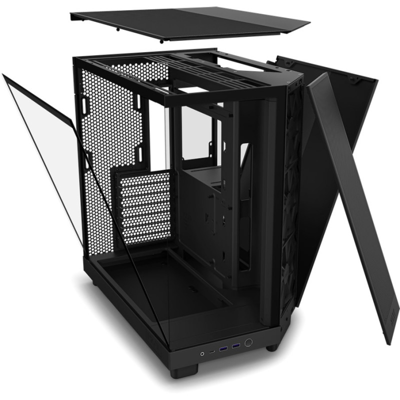 Корпус NZXT H6 Black (CC-H61FB-01)