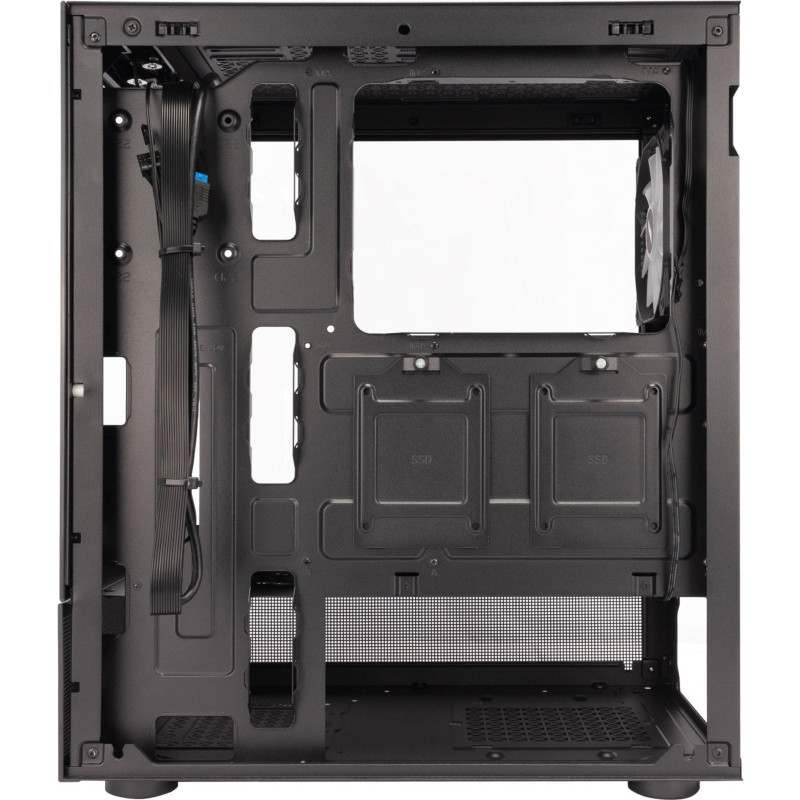 Корпус 1stPlayer Mi7-A-BK-2F7R-1F7