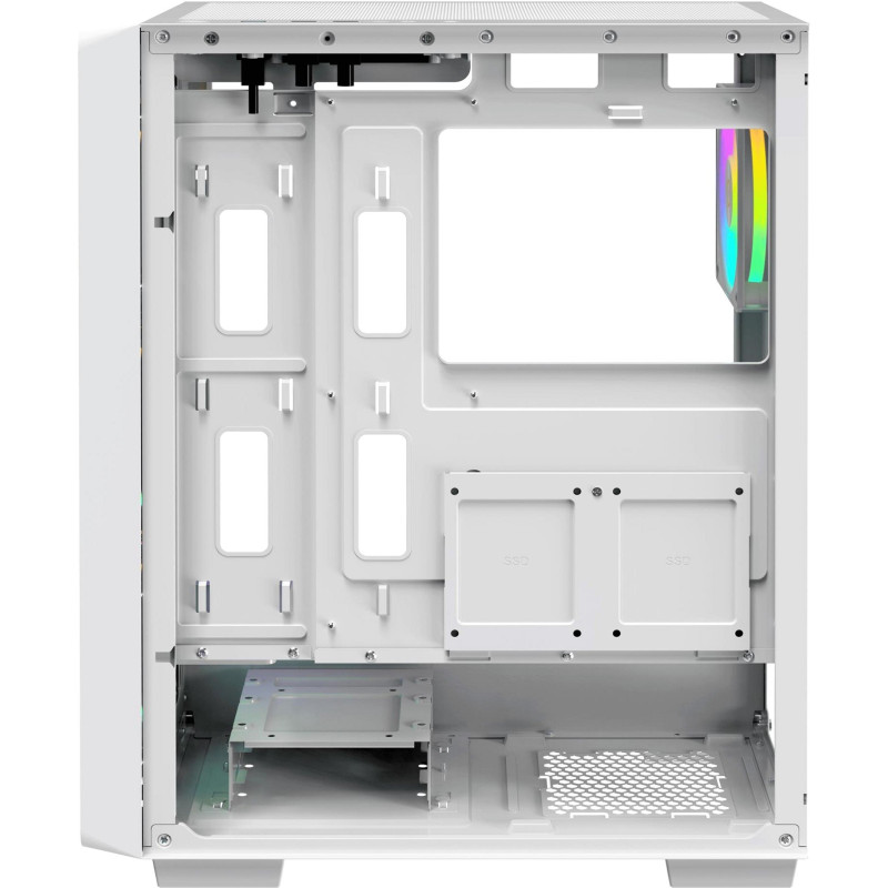 Корпус OCYPUS GAMMA C60 WH ARGB (GAMMA-C60-WHG400XX-GL)