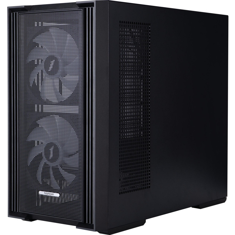 Корпус 1stPlayer AU6-BK-2FA7-14-2FA7R-1FA7 Black
