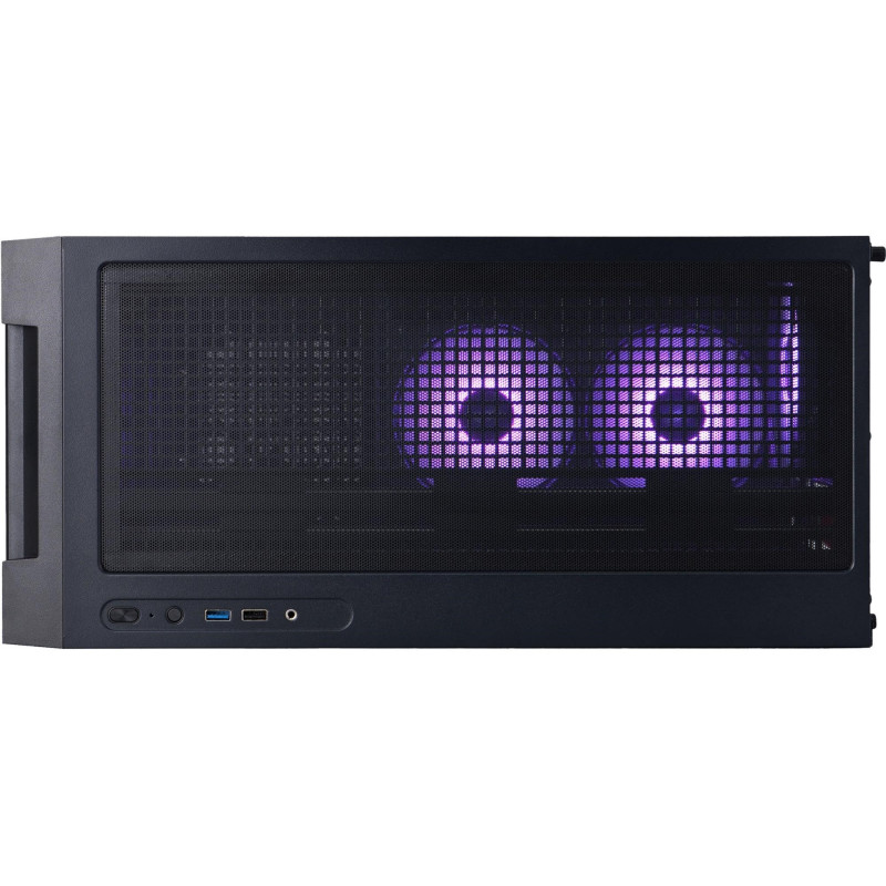 Корпус 1stPlayer AU6-BK-2FA7-14-2FA7R-1FA7 Black